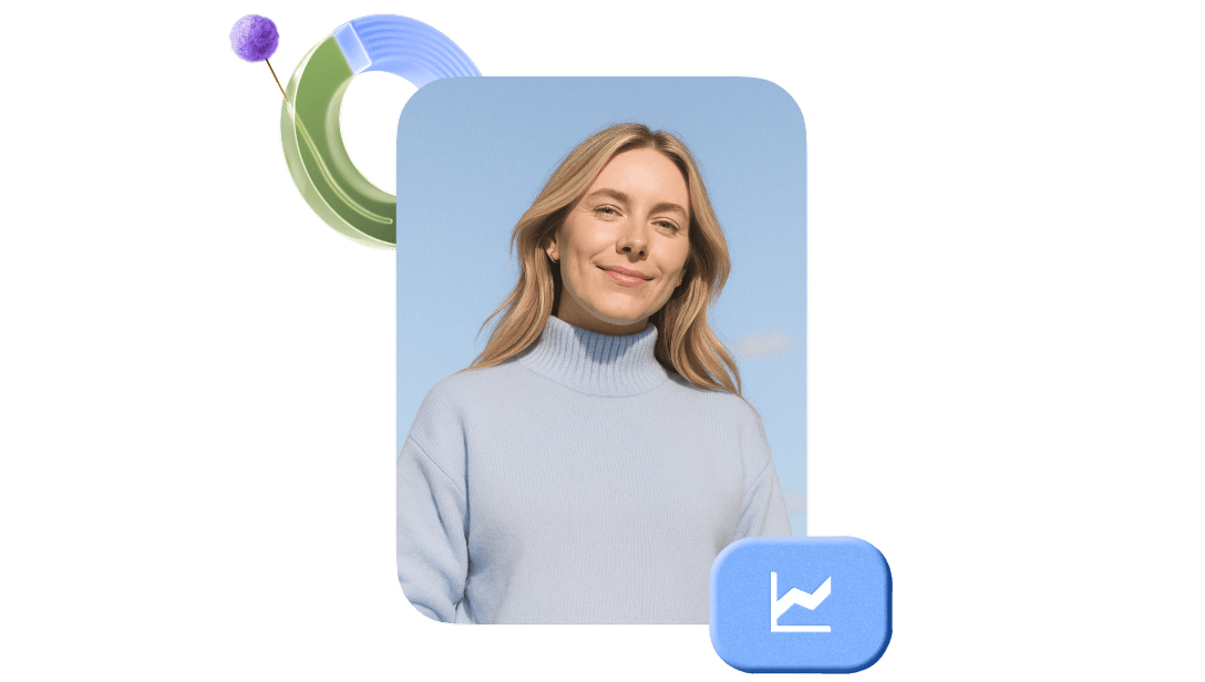 Улыбающаяся девушка